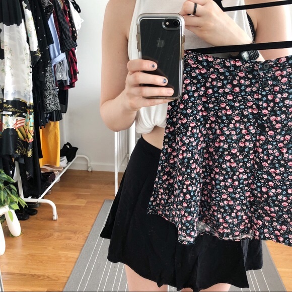 Divided Dresses & Skirts - TWO(2) Button-up Circle Skirts +⚫️
